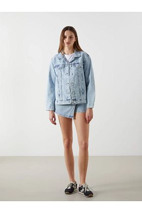 کت آبی زنانه Loose LC Waikiki - کد 899993210