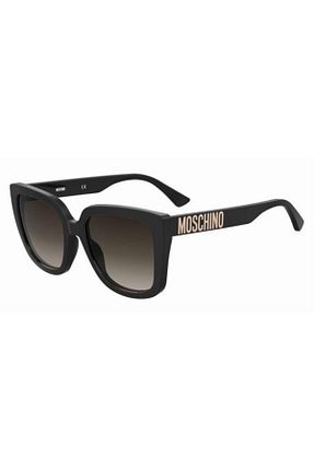 عینک آفتابی مشکی زنانه UV400 Moschino - کد 752901087