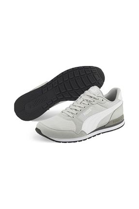 کفش اسنیکر طوسی مردانه بند دار Puma - کد 454821107