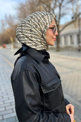 روسری رنگی پلی استر Aker - کد 899976921