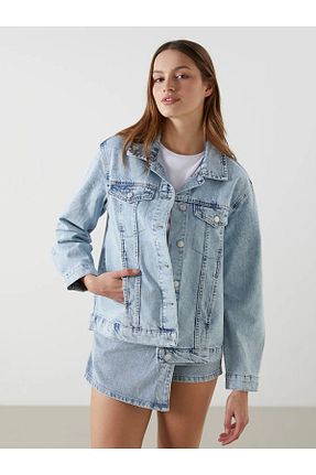 کت آبی زنانه Loose LC Waikiki - کد 899993210