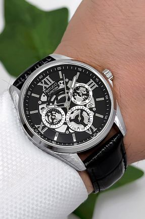 ساعت مچی مشکی مردانه 44 میلی متر Ferrucci - کد 874390672