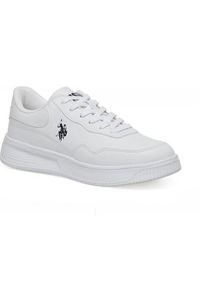 کفش اسنیکر سفید زنانه بند دار U.S. Polo Assn. - کد 749195031