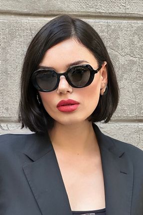 عینک آفتابی مشکی زنانه 48 REN EYEWEAR - کد 900041718