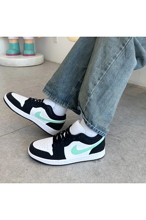 کفش اسنیکر فیروزه ای زنانه بند دار Nike - کد 900939625