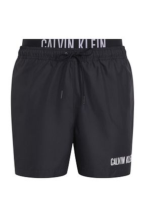 شلوارک ساحلی مشکی مردانه پلی استر Calvin Klein - کد 820861170