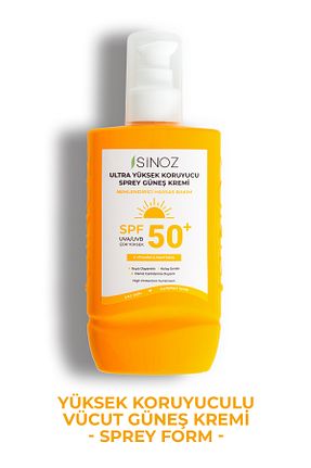 کرم ضد آفتاب بدن SPF 50 + Sinoz - کد 648344239