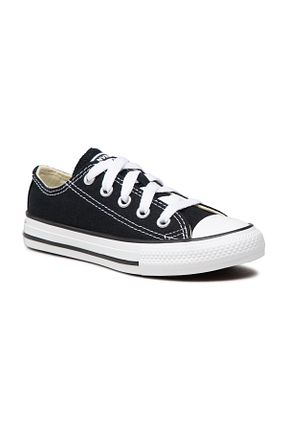 کفش اسنیکر مشکی بچه گانه بند دار Converse - کد 4331871