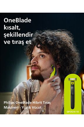 ماشین اصلاح صورت زرد Şarjlı Philips - کد 699645115