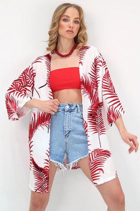 کت قرمز زنانه رگولار Trend Alaçatı Stili - کد 825912844