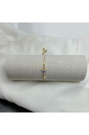 دستبند جواهر رنگی زنانه منجق LİNOZA - کد 898875850