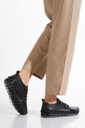 بابت مشکی زنانه چرم خالص MUMELSHOES - کد 898333495