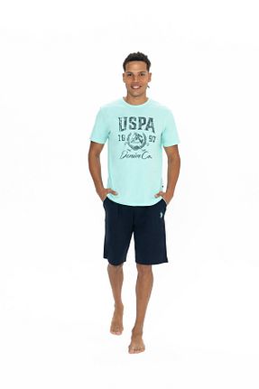 ست لباس راحتی سبز مردانه ساده U.S. Polo Assn. - کد 898354771