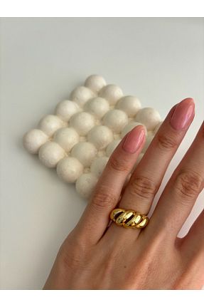 انگشتر استیل (فولاد) سفید زنانه روکش نقره Ressia - کد 880403282