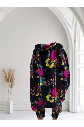 شلوار مشکی بچه گانه پارچه MODA - کد 898894515