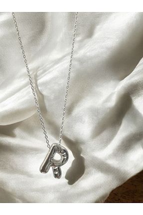 گردنبند جواهر قهوه ای زنانه آهن BRAND COLLECTİON - کد 898362532