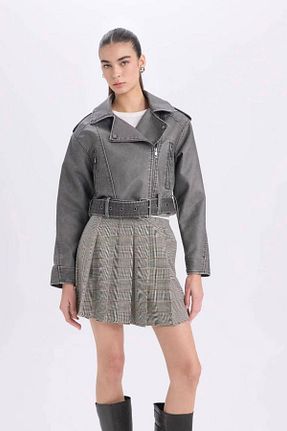 کت طوسی زنانه Relaxed Defacto - کد 889859908