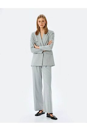 کت طوسی زنانه رگولار Koton - کد 888644970