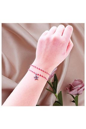 دستبند جواهر رنگی زنانه روکش نقره Bijustore - کد 898420699