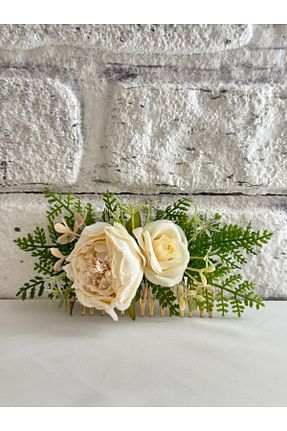گیره سر سفید زنانه Lonicera Çiçek Atölyesi - کد 898422008