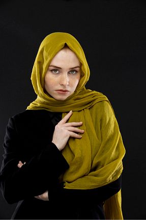 شال سبز زنانه Pamuk - کد 898421598