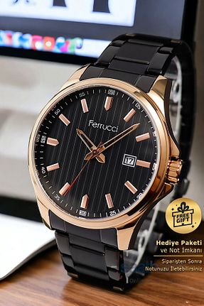 ساعت مچی طوسی مردانه 36-40 میلی متر Ferrucci - کد 32602351