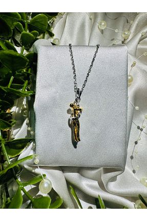 گردنبند جواهر زنانه استیل ضد زنگ FOYA AKSESUAR - کد 455025298