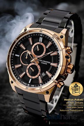 ساعت مچی متالیک مردانه 46 میلی متر Lee Cooper - کد 825092593