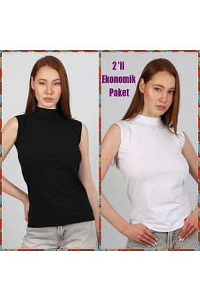 بادی رنگی زنانه یقه ماهیگیر Şenay - کد 898455120