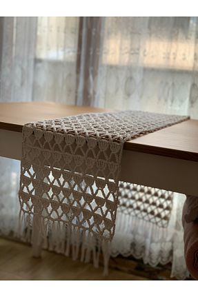 رومیزی سفید پنبه ای NAZENDE - کد 898224086