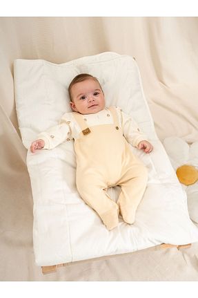 ست نوزادی بژ بچه گانه پنبه ای Kidaxi - کد 899148805