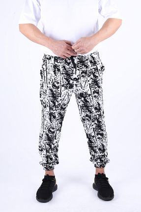ست بالاتنه و پائین تنه سفید مردانه بافت Karan Wear - کد 898534209
