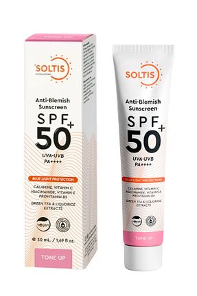 کرم ضد آفتاب صورت SPF 50 + Soltis - کد 875956814