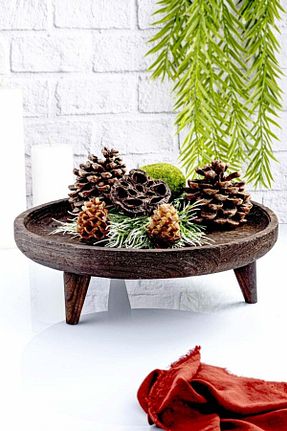 سینی مشکی چوب Bambum - کد 65112810