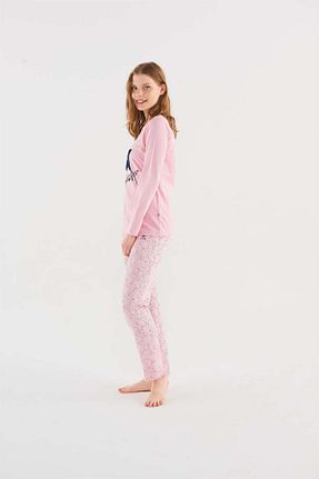 ست لباس راحتی صورتی زنانه چاپی U.S. Polo Assn. - کد 357170323
