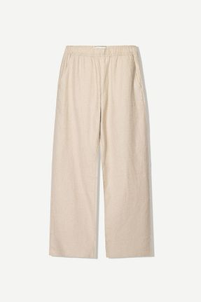 شلوار بژ مردانه کتان Bershka - کد 898569318
