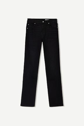 شلوار جین مشکی مردانه رگولار Bershka - کد 898563178