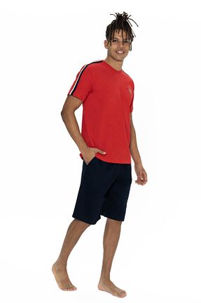 ست لباس راحتی قرمز مردانه ساده U.S. Polo Assn. - کد 898561240