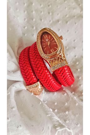 ساعت مچی قرمز زنانه 20-25 میلی متر SKMİ - کد 898580564