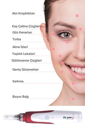 درمارولر قرمز 0-199 Dr.Pen Auto Microneedle System - کد 312045544