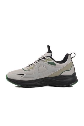 کفش اسنیکر طوسی مردانه بند دار Pierre Cardin - کد 898584111