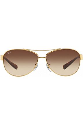 عینک آفتابی قهوه ای زنانه UV400 Ray-Ban - کد 308250022