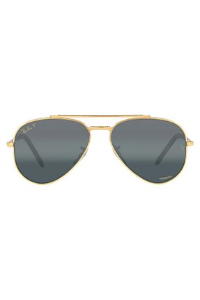 عینک آفتابی آبی زنانه 62 Ray-Ban - کد 283157886