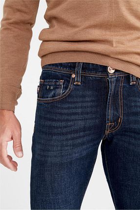 شلوار جین آبی مردانه پاچه تنگ TRAMAROSSA - کد 839854621
