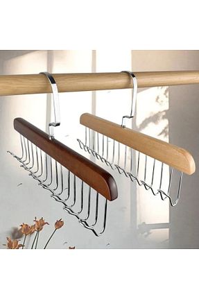 آویز قهوه ای چوب GÜZELYÜZ AVM - کد 898608982