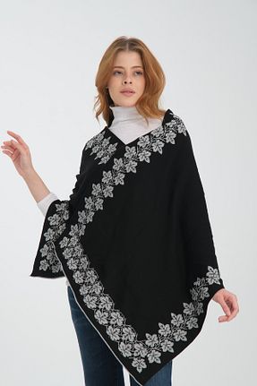 شال مشکی زنانه اکریلیک VEGA MODA - کد 867626404