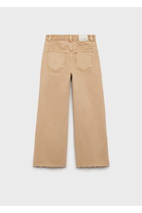 شلوار جین قهوه ای بچه گانه رگولار MANGO Kids - کد 899215613