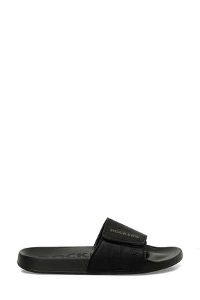 دمپائی مشکی مردانه پاشنه تخت Dockers - کد 898281702