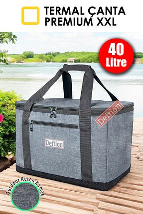 کیف عایق حرارتی طوسی 40-44,9 L Deftion - کد 841063976