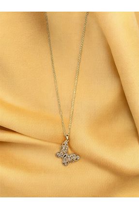 گردنبند استیل ( فولاد ) طلائی استیل (فولاد) SOFT - کد 898694330